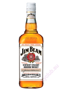 Jim Beam White Label 4 Year Old